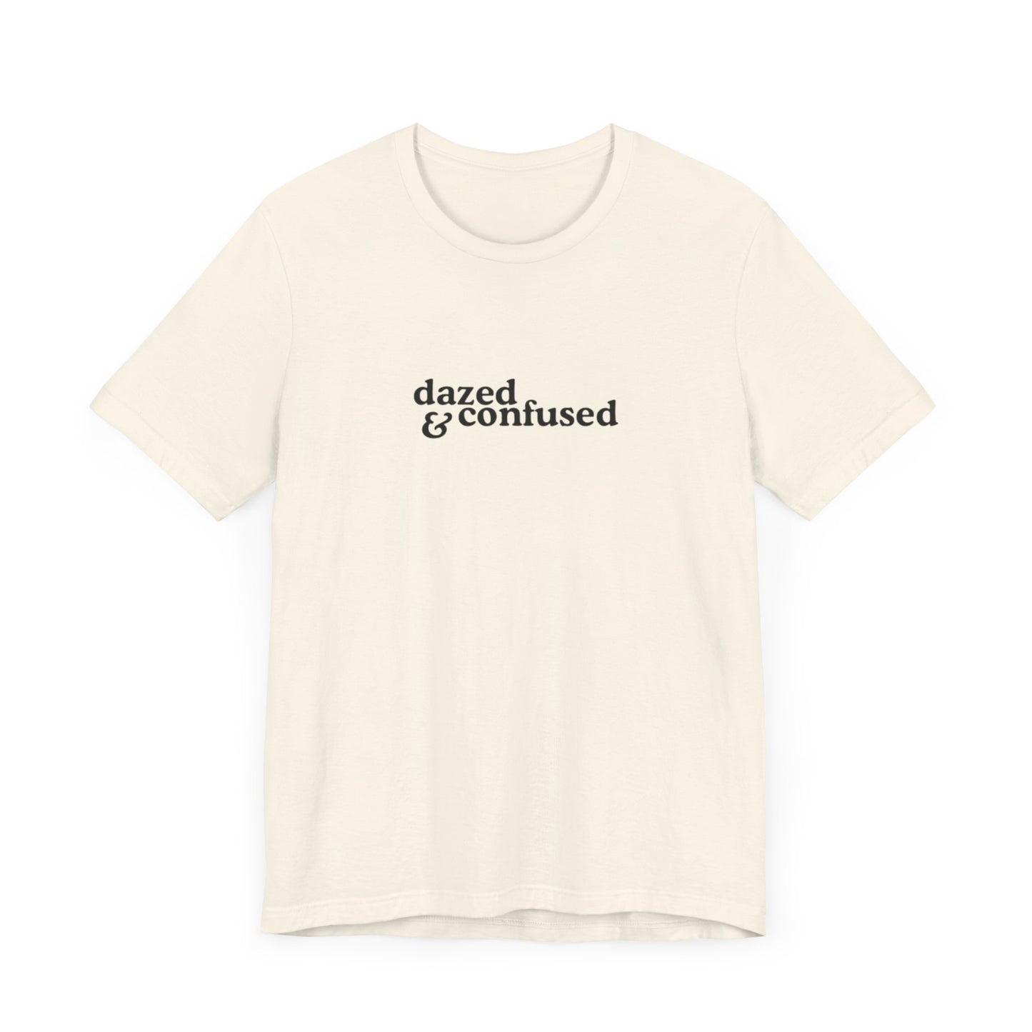 Aa original dazed&confused graphic slogan jersey short sleeve boyfriend tee