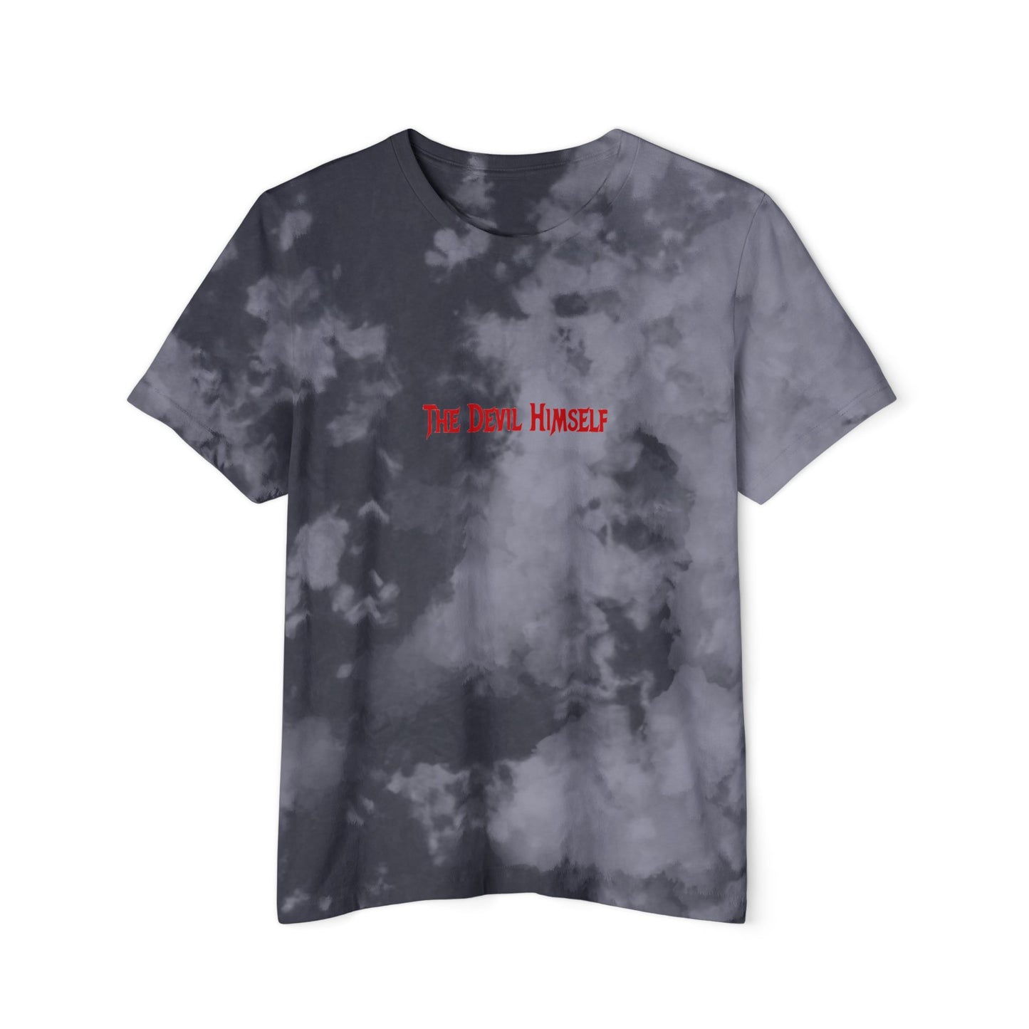 divine feminine edit cropped baby tee black; The Devil Himself graphic
