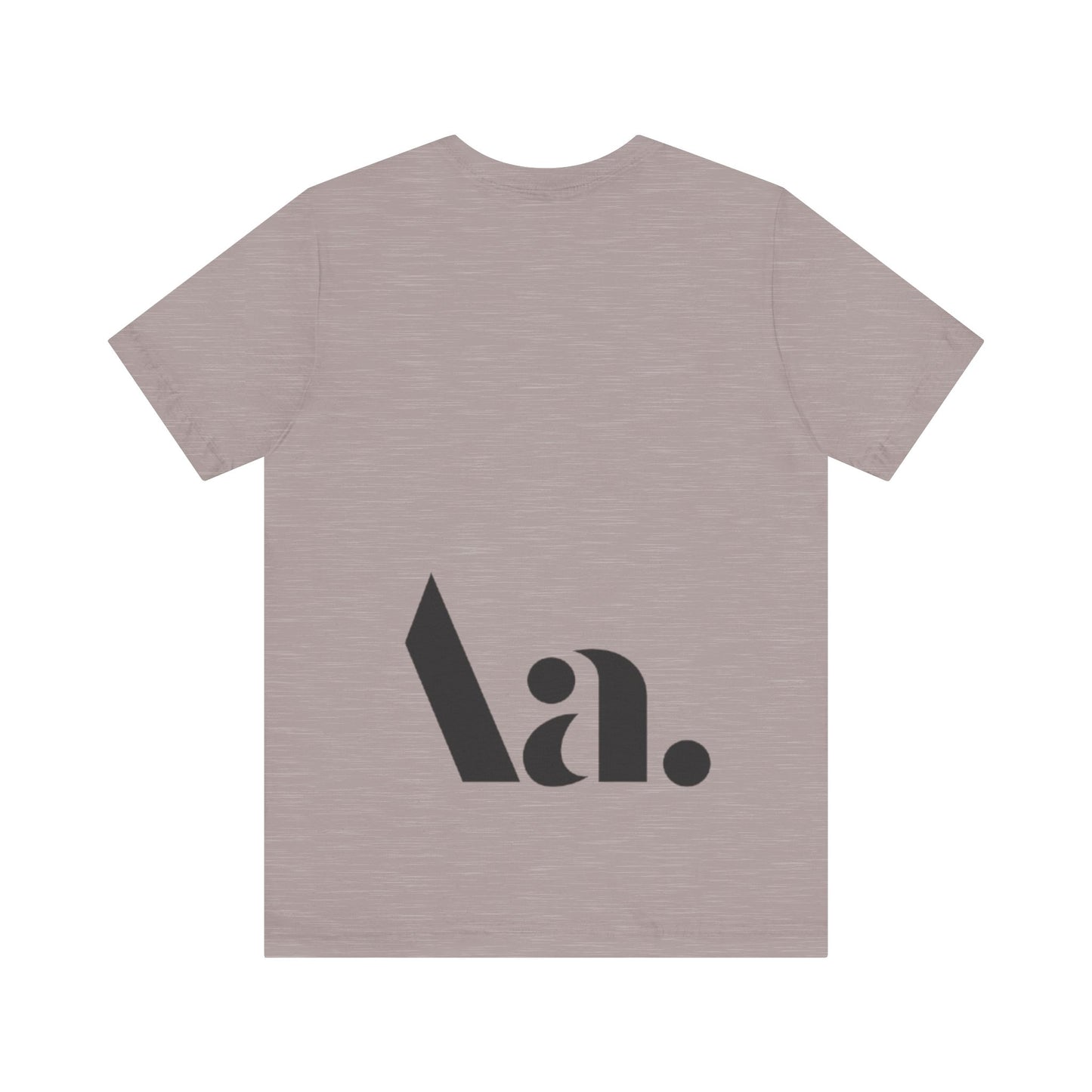 Aa original work in progress graphic slogan jersey short sleeve boyfriend tee