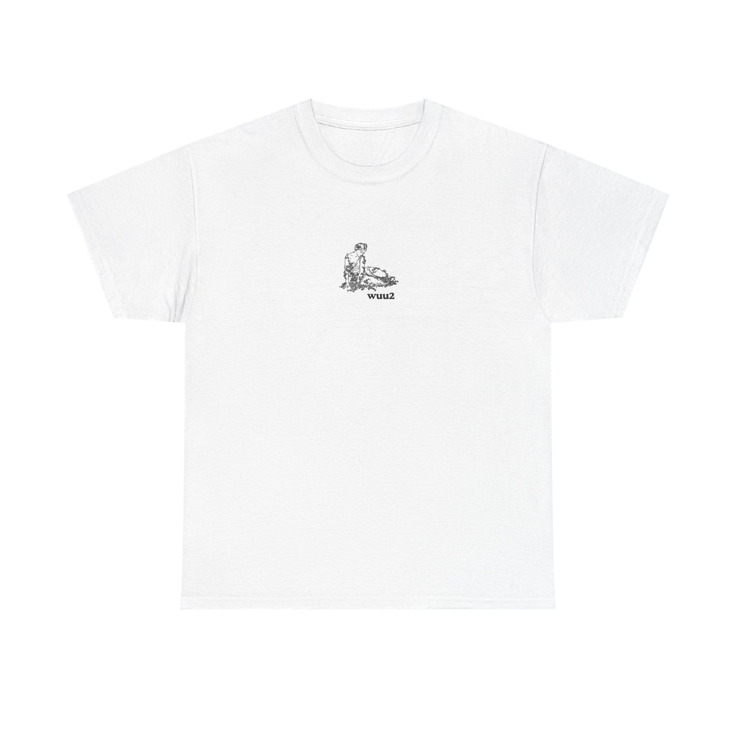 Aa | WUU2 statue graphic slogan boyfriend tee | jersey short sleeve oversized original cotton