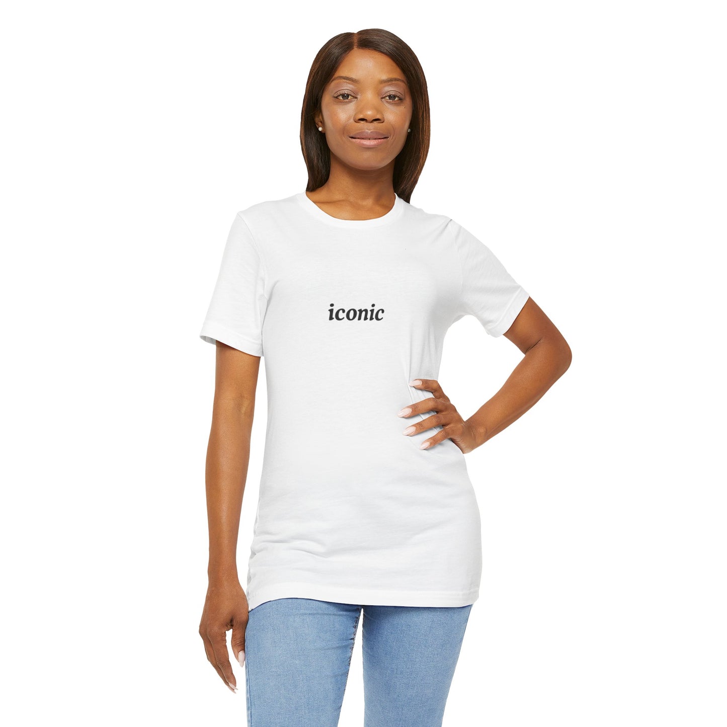 Aa original iconic graphic slogan jersey short sleeve boyfriend tee