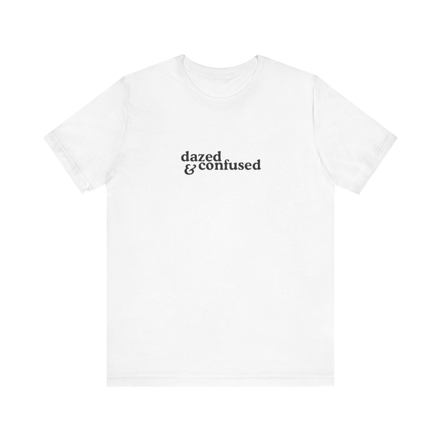 Aa original dazed&confused graphic slogan jersey short sleeve boyfriend tee