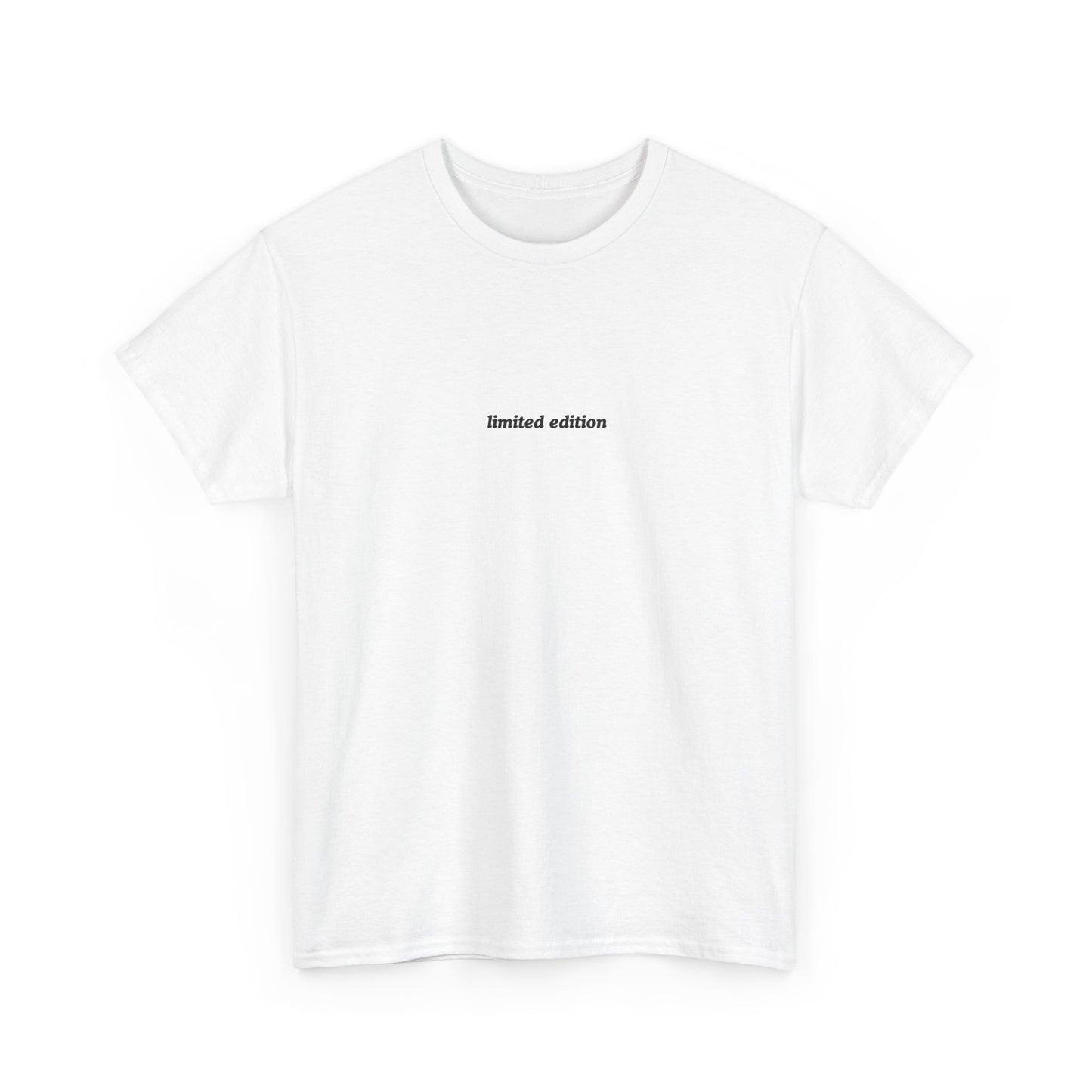 Aa limited edition graphic slogan jersey short sleeve original cotton boyfriend tee