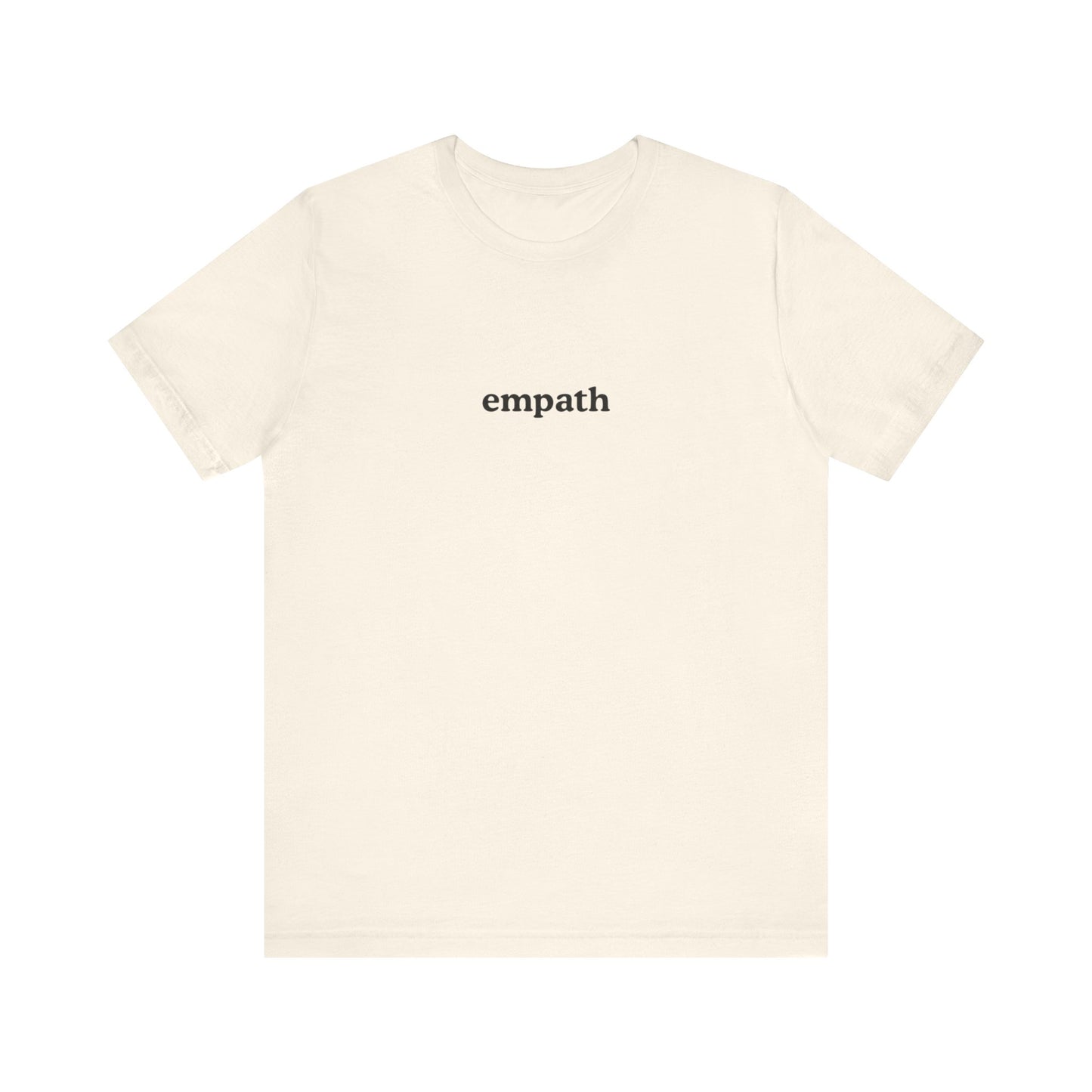 Aa original empath graphic slogan jersey short sleeve boyfriend tee