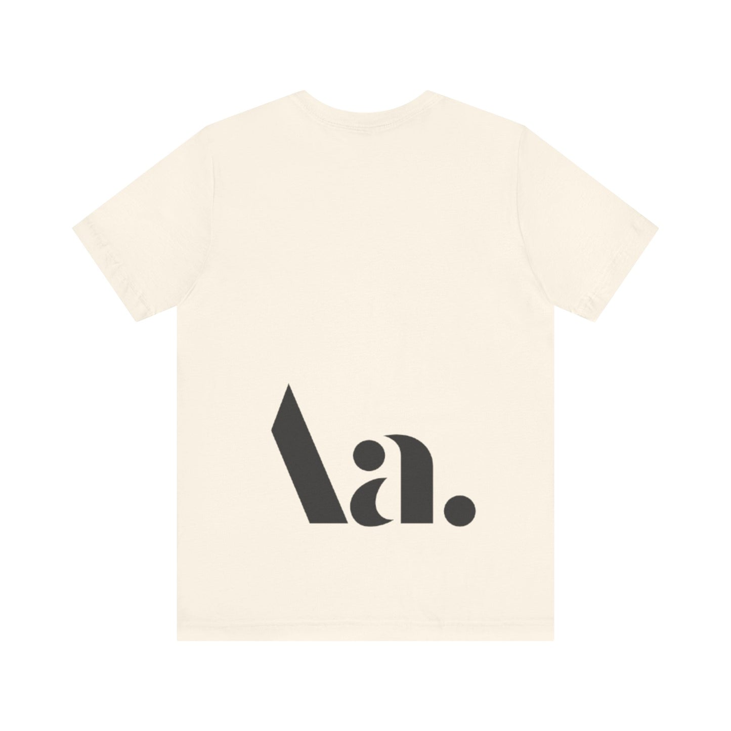 Aa original work in progress graphic slogan jersey short sleeve boyfriend tee
