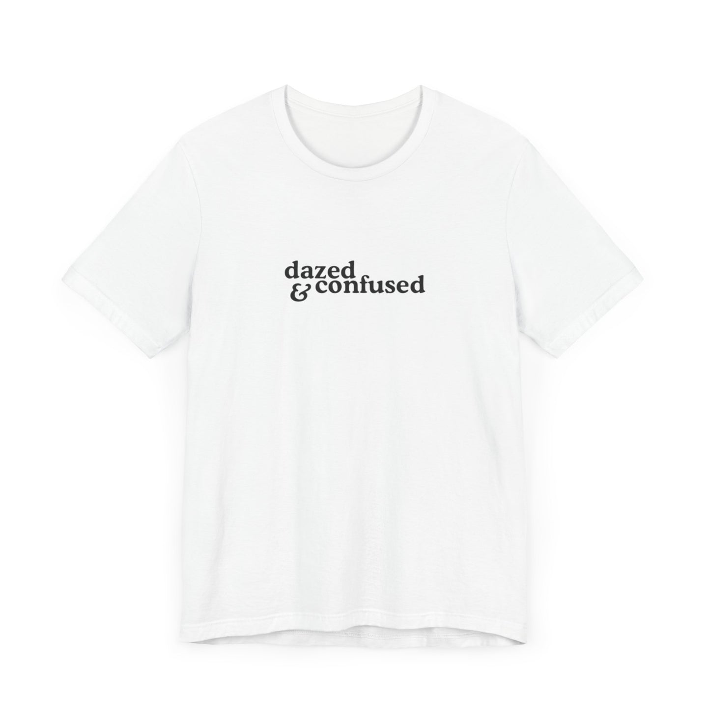Aa original dazed&confused graphic slogan jersey short sleeve boyfriend tee