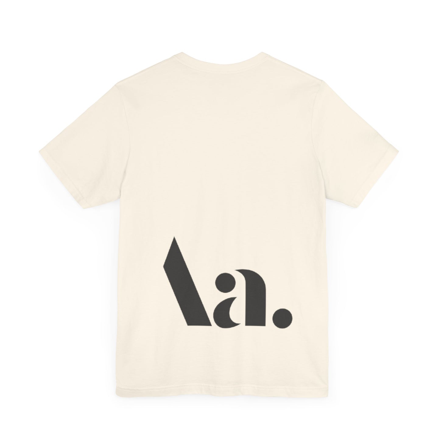 Aa original work in progress graphic slogan jersey short sleeve boyfriend tee
