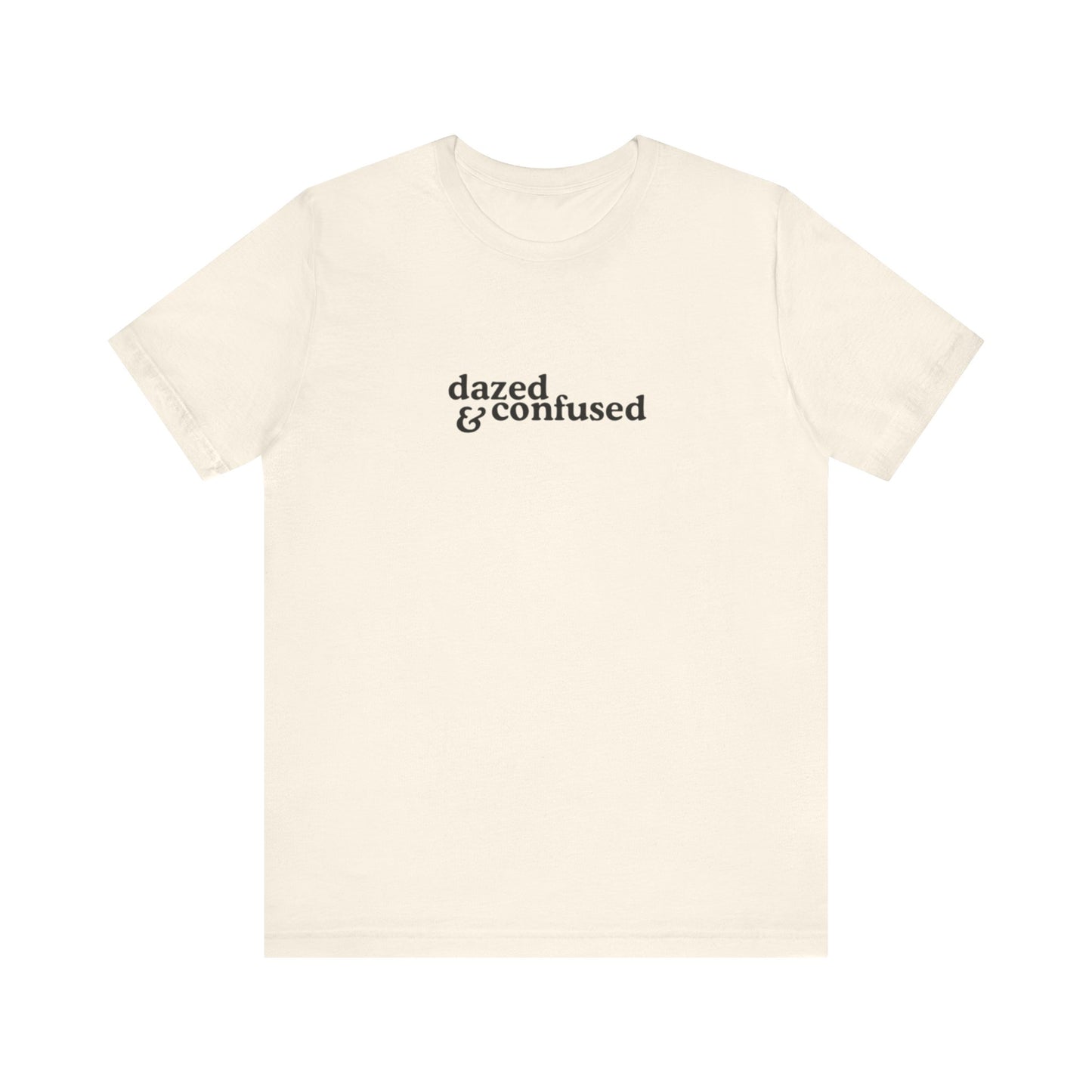 Aa original dazed&confused graphic slogan jersey short sleeve boyfriend tee