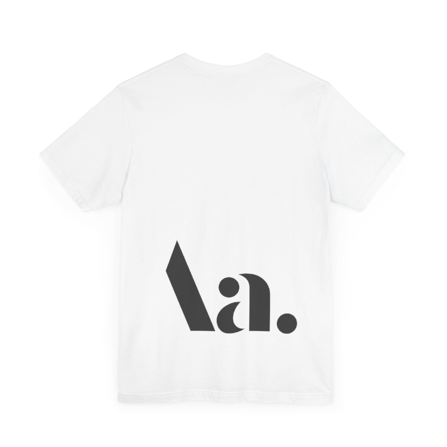 Aa original work in progress graphic slogan jersey short sleeve boyfriend tee