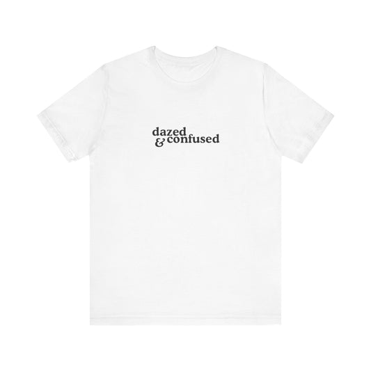 Aa original dazed&confused graphic slogan jersey short sleeve boyfriend tee